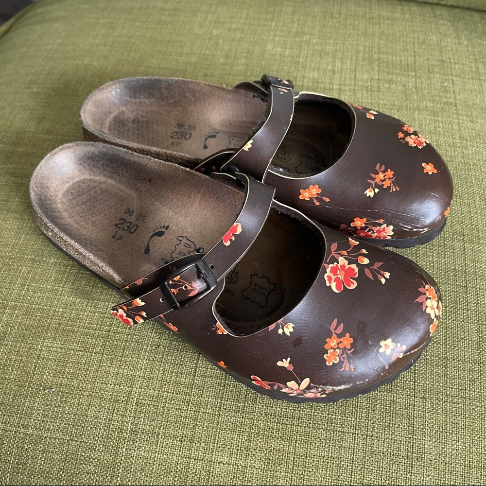 Birkenstock Maria Brown Floral